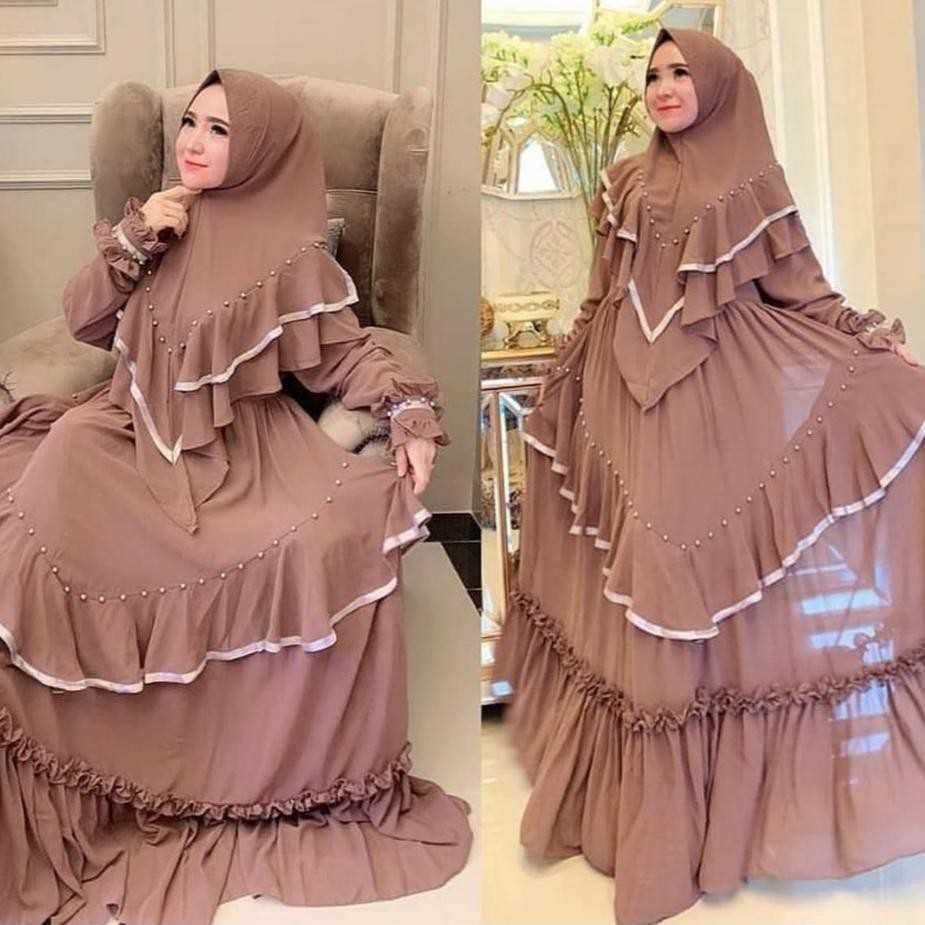 GAMIS SYARI DUVENCI / DUVENCI SYARI DRES / BAJU SET SYARI WANITA / GAMIS SET SYARI