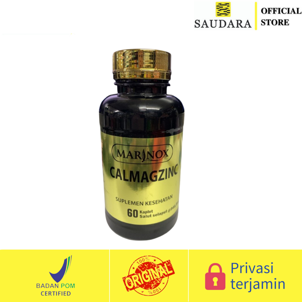 Marinox CalMagZinc (60 Kaplet) - Cal Mag Zinc
