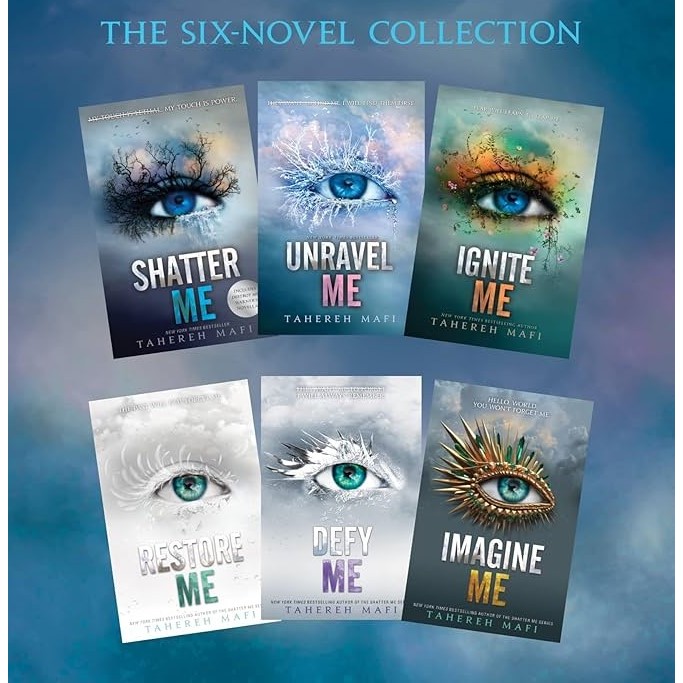 [ENGLISH] TK. PAKET 6 SERIES SHATTER ME, UNRAVEL ME, IGNITE ME, RESTORE ME, DEFY ME, IMAGINE ME