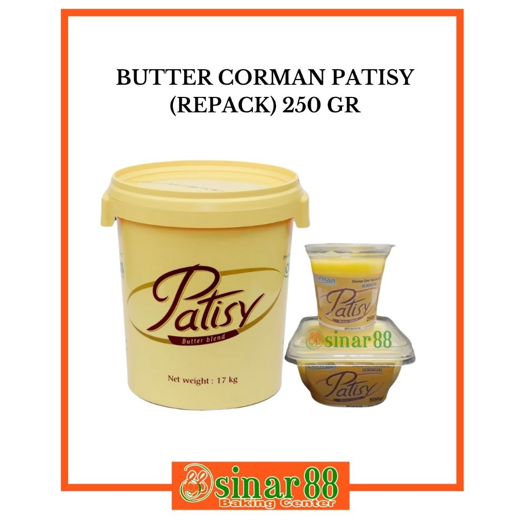 Butter Corman Patisy 250gr