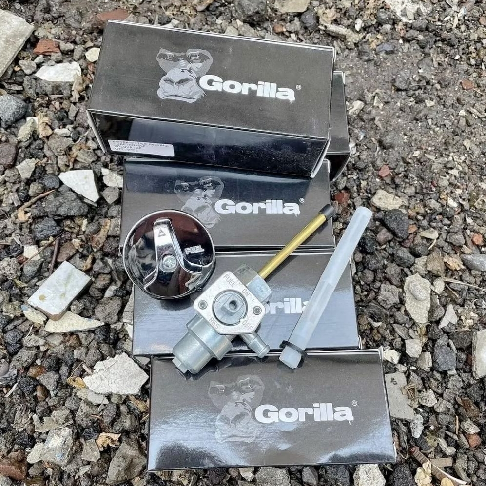 Kran Bensin Replika Honda Tirev Tiger Revo Set Filter Saringan Transparan Import Gorilla