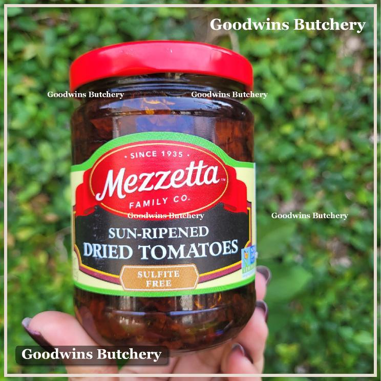 

Mezzetta SUN RIPENED DRIED TOMATO gluten-sulfite free tomat kering dalam minyak zaitun USA imported 8oz 227gr
