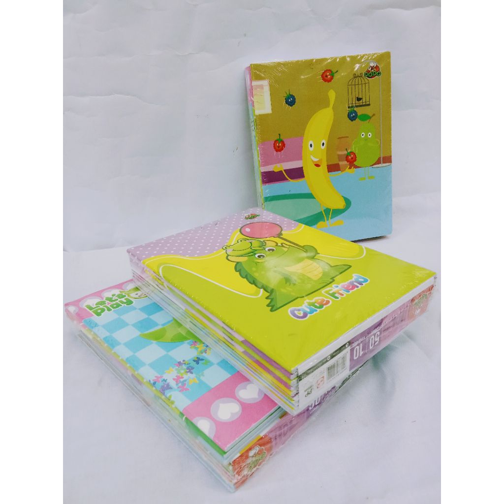 

Jual Pak Buku Tulis Dodo 50 Lembar/10 Buku Tulis