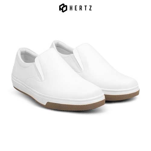 Hertz - Sepatu Slip On Pria H 4362 Brand Hertz Sepatu Casual Hangout Sekolah Kuliah Kerja Acara Berk