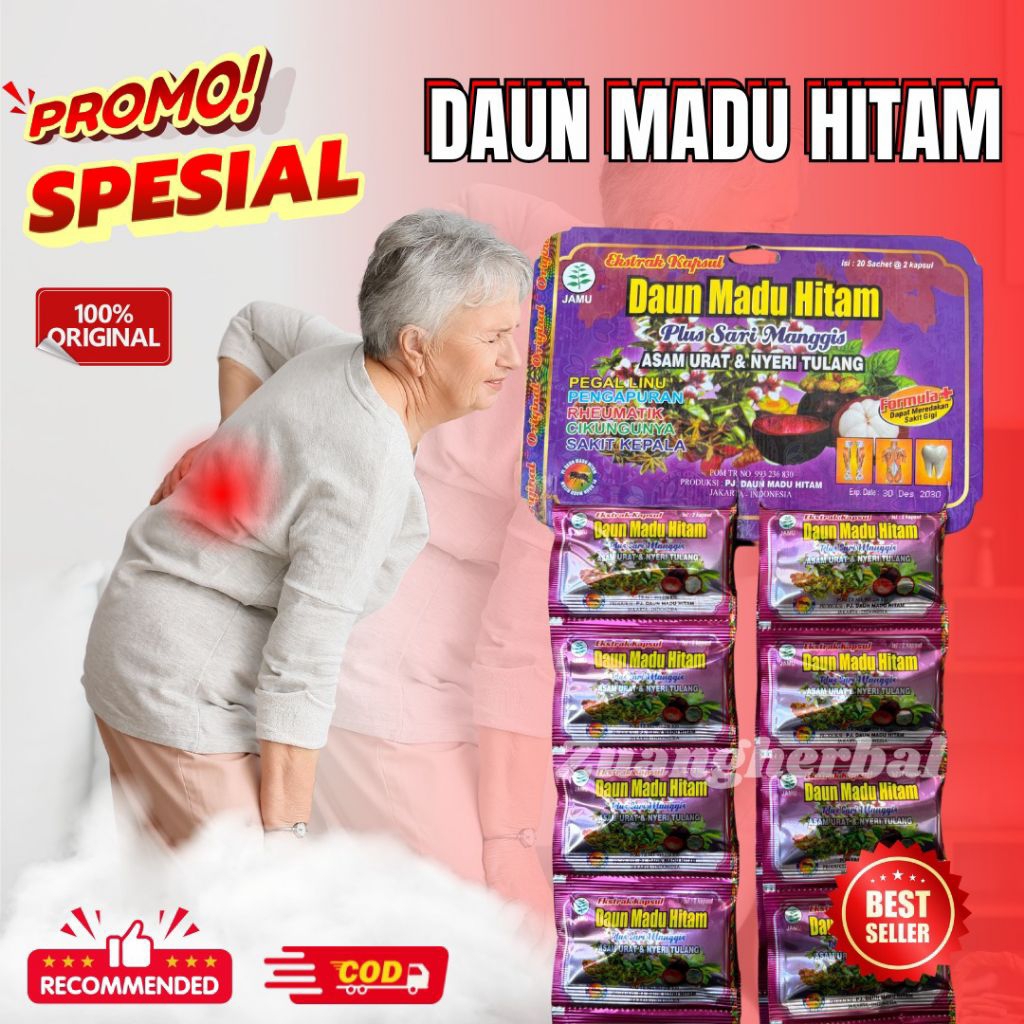 

Daun Madu Hitam Original 1 Renceng Isi 20 Sachet 100% Asli