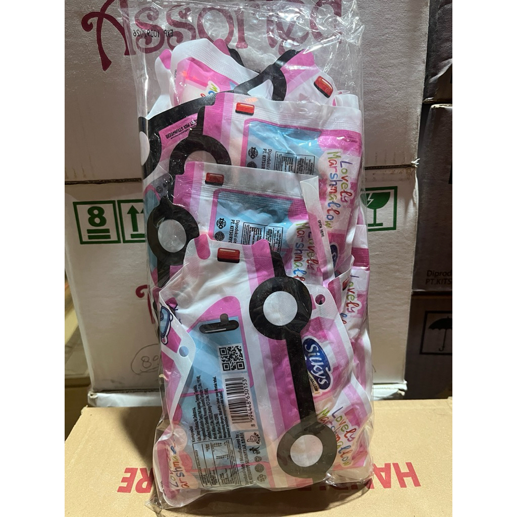 

Marshmallow Karakter Silky Mobil / Semangka / Bebek (Isi 10 pcs)