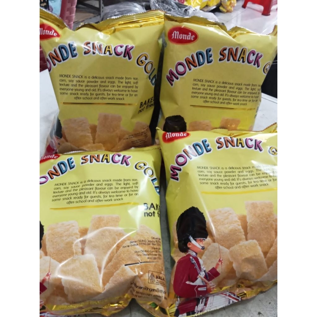 

Monde Snack Gold 30gr