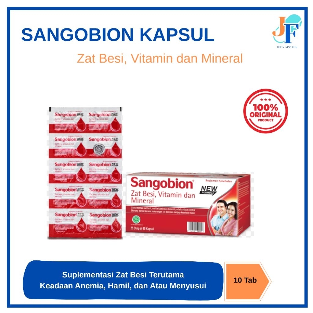 Sangobion Kapsul Tambah Darah