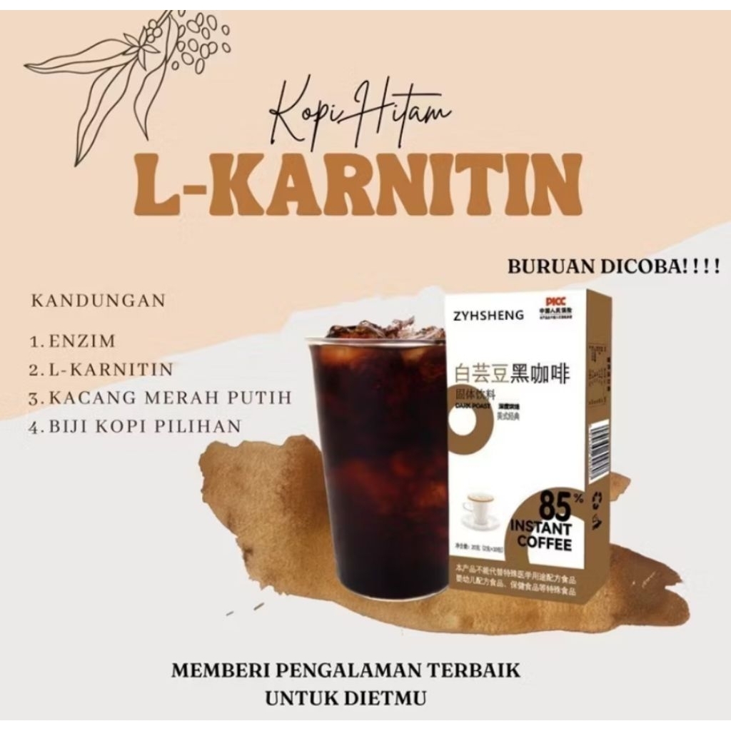 

KOPI HITAM KOPI INSTANT KOPI SACHET SLIM PELANGSING DAN MEMBAKAR LEMAK TUBUH