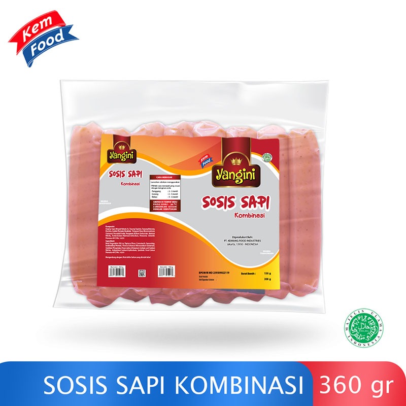 

Sosis Sapi Yangini 300gr