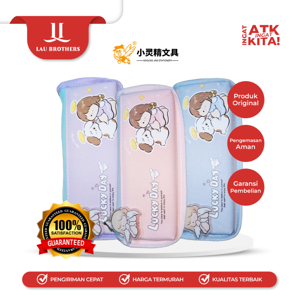 

KAYAGI TEMPAT PENSIL LUCKY DAY KY-7810 (1PC)