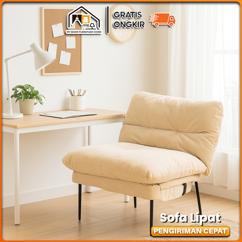 Sofa Minimalis SofaBed Kursi Lipat Sofa Santai Kursi Lantai kursi lipat santai sandaran MH Furniture