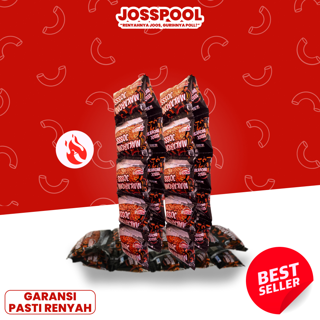 

Josspool Makaroni Kriuk Nampol - Renteng 3