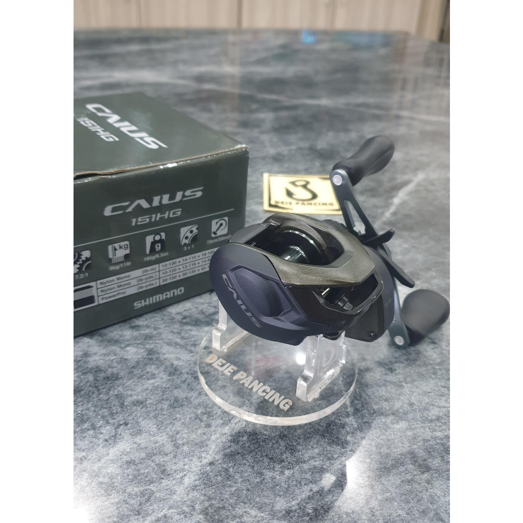 Reel BC Shimano Caius 151HG 2024 NEW HANDEL KIRI