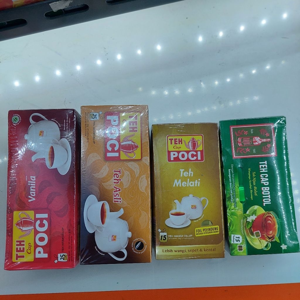 

Teh celup sosro, teh botol, teh poci