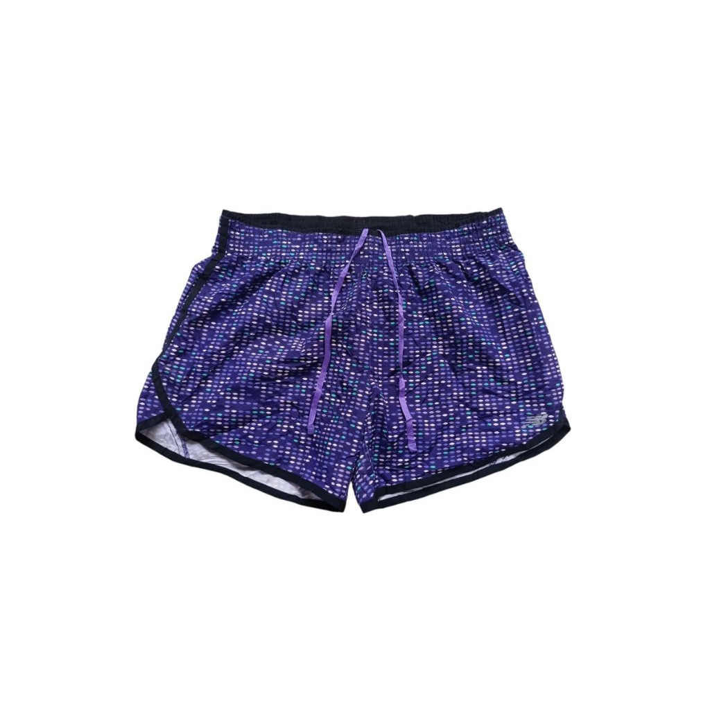 Celana Lari NB AWS63166 Women’s Printed Split Running Shorts