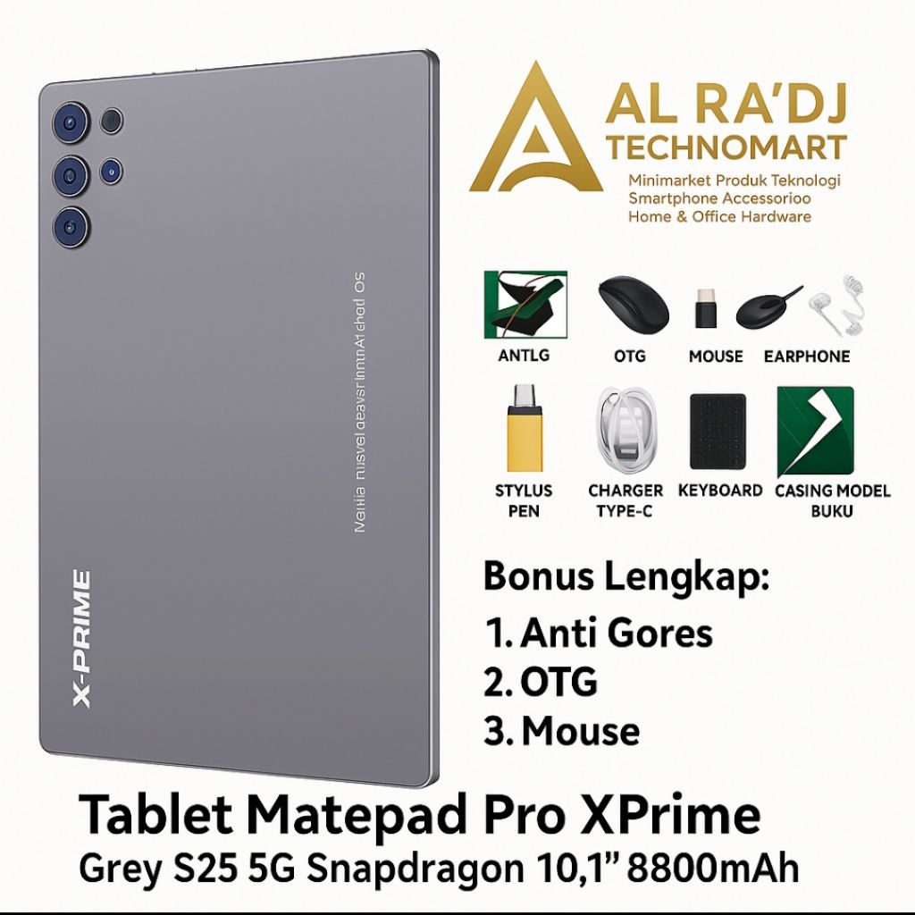 Tablet Matepad Pro Xprime Grey S25 5G Snapdragon 10.1in 8800mAh