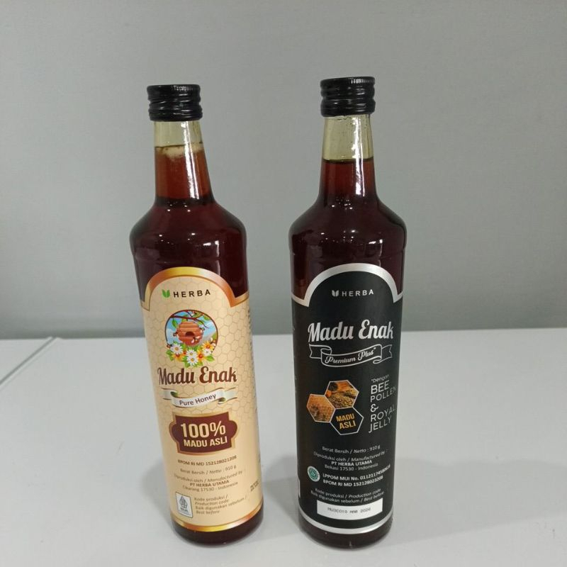 

HERBA MADU ENAK PREMIUM PLUS & PURE HONEY 910 GR (INSTANT)