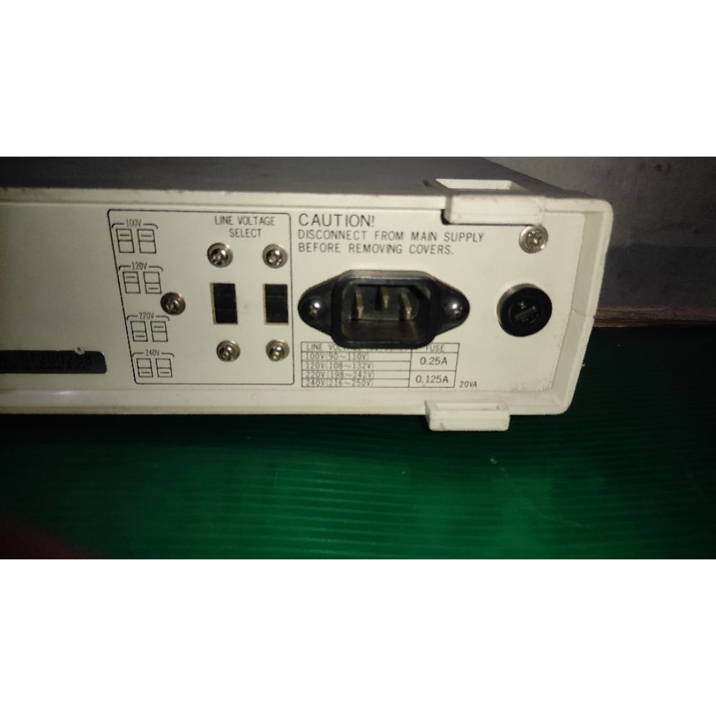 Kenwood frequency counter