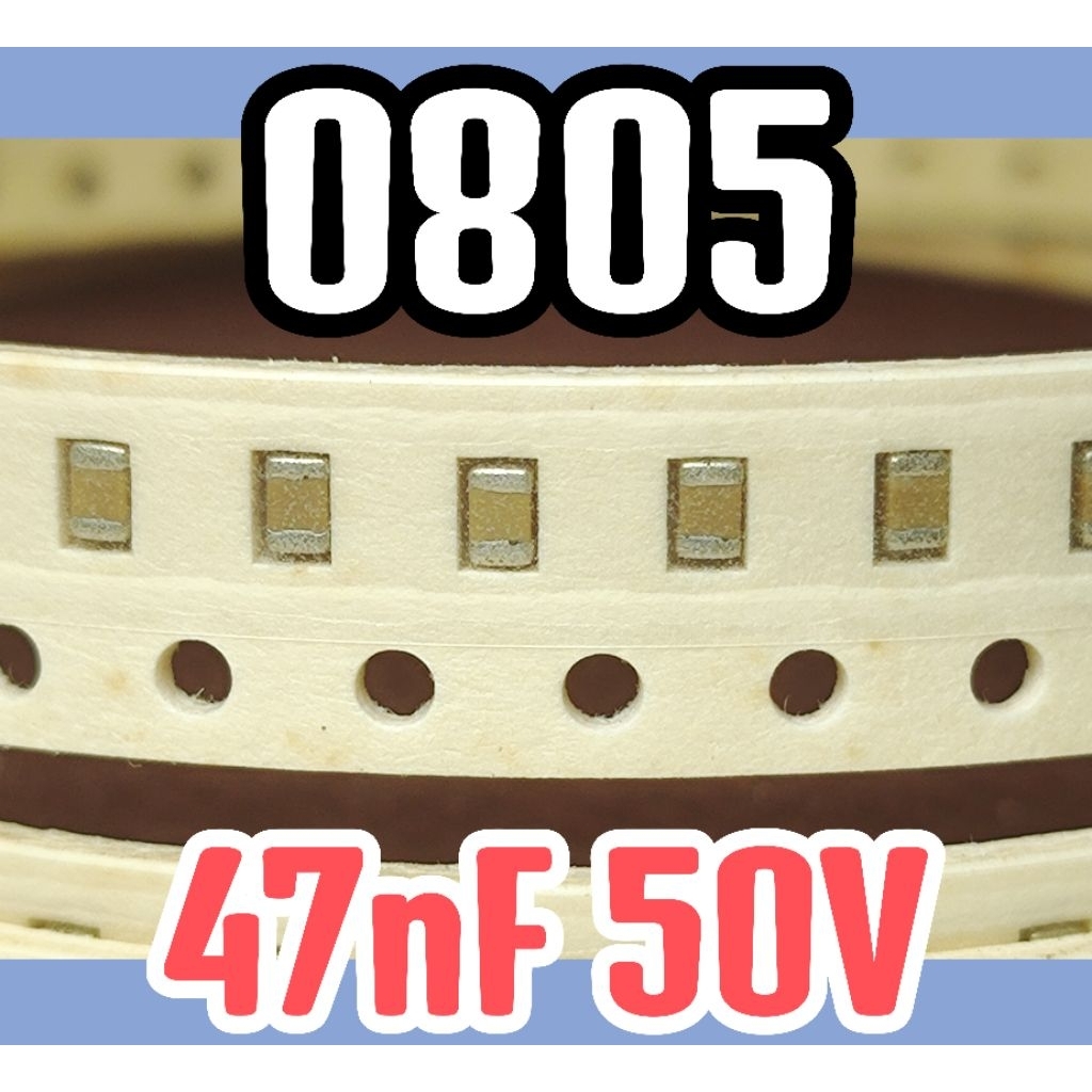 10pcs Ceramic Capacitors SMD 0805 2012 47NF 50V 0.047uF 47 nF 50 v 47000pF Multilayer