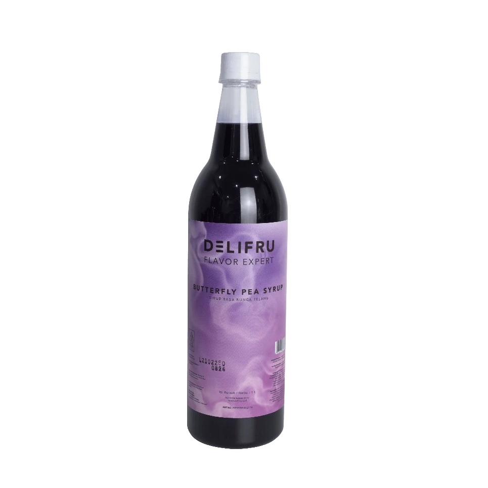 

Syrup Butterfly Pea Delifru 1 Liter - Sirup Bunga Telang Premium