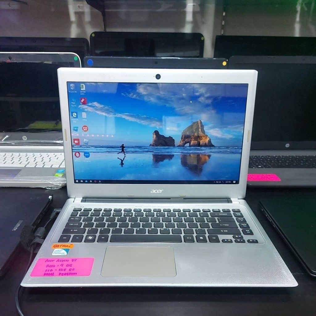 Laptop Acer Aspire V5-431 intel pentium 987 ram 4gb ssd 128gb minus baterai 754