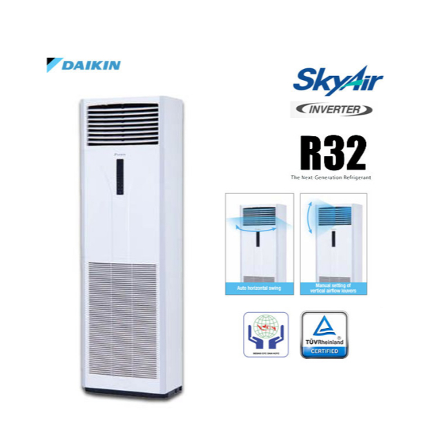Daikin AC Floor Standing SFVC100AYL [4PK] / SVFC125AYL [5PK] / SVFC140AYL [6PK]
