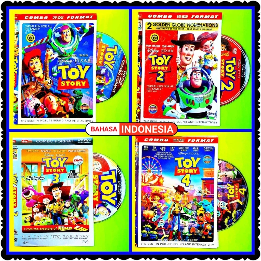 KASET FILM KARTUN TOY STORY DUBBING BAHASA INDONESIA-KASET FILM ANAK ANAK KARTUN ANIMASI TERBARU-KAS