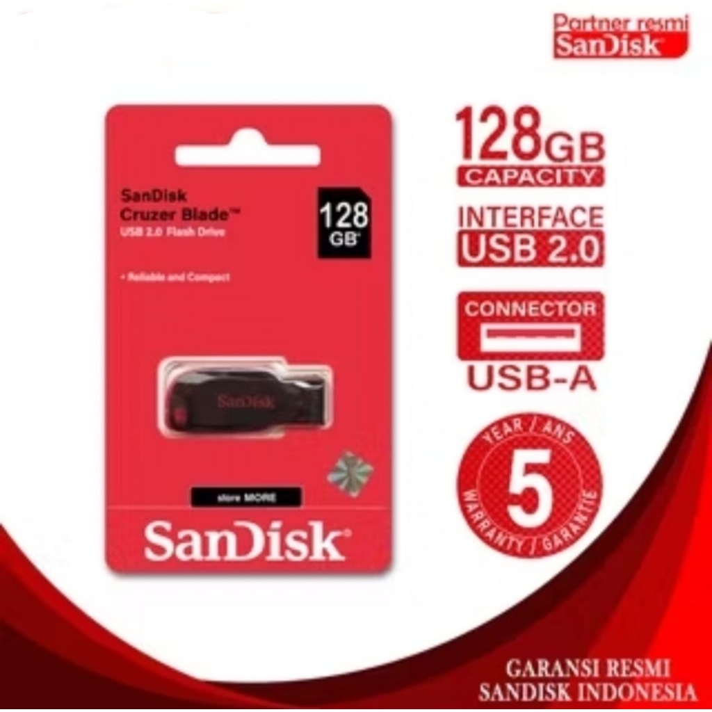 Flashdisk Sandisk 128GB Original