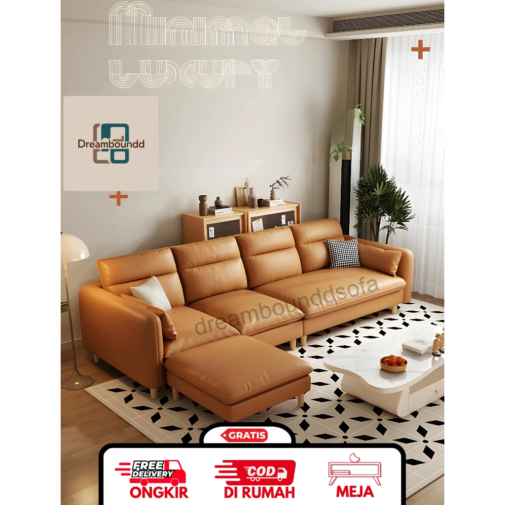 Sofa Minimalis Ruang Tamu Kecil-Sofa L Sudut Terbaru