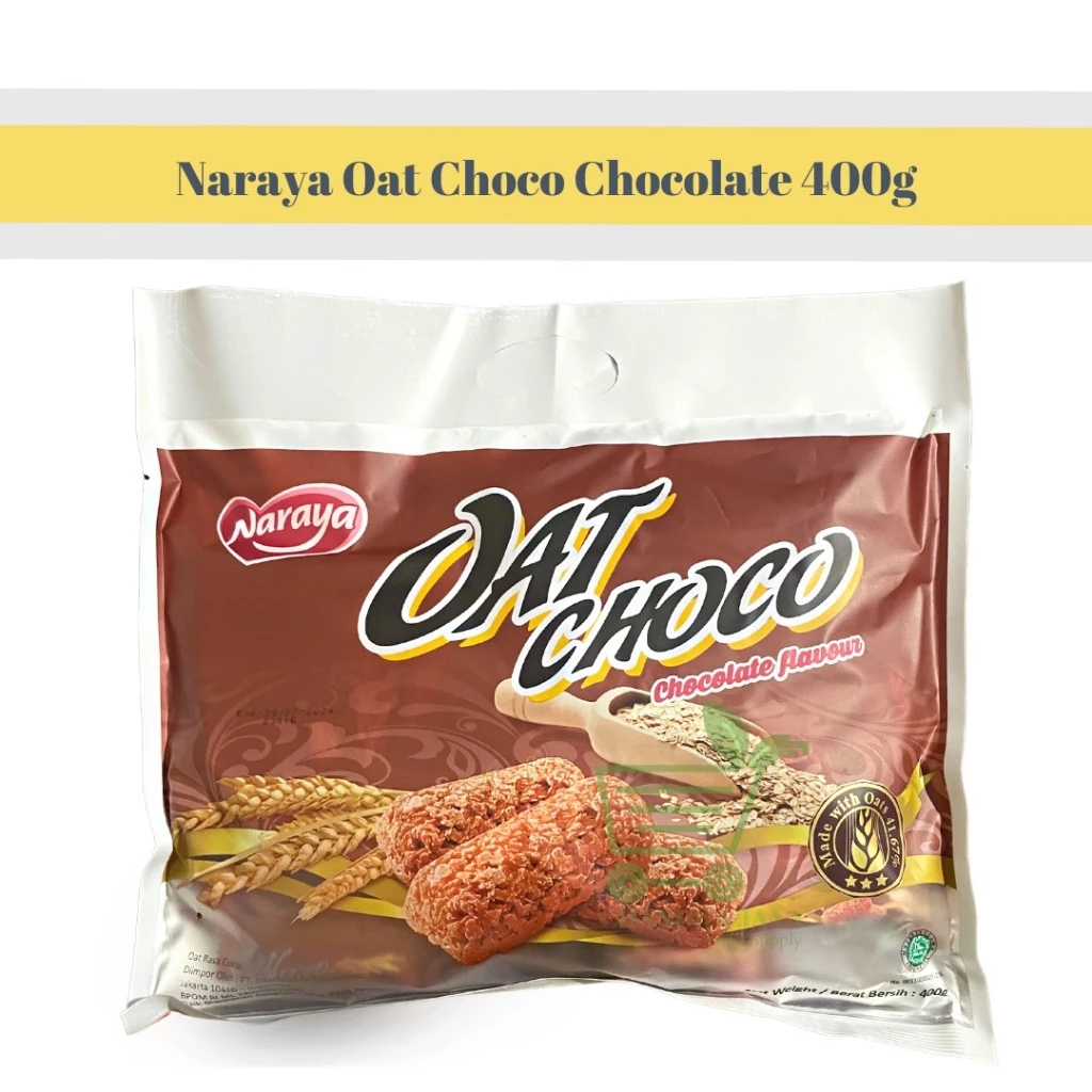 

OAT CHOCO Varian Orinal 400gr naraya Oat choco Coklat Oat choco Vanila Oatchoco Green Tea pandan ubi