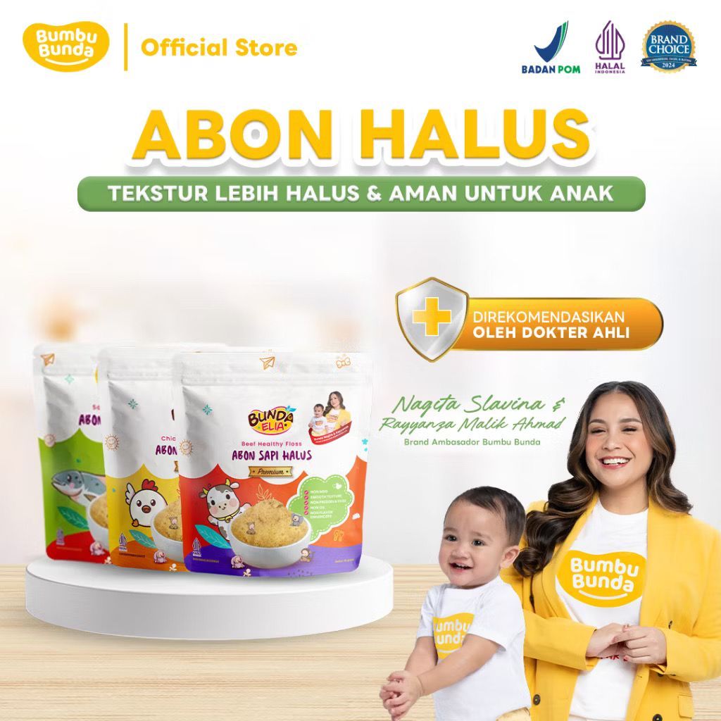 

Bumbu Bunda Elia Abon Sapi MPASI / Abon Ayam / Abon MPASI / Abon Bayi / Abon Cipung Asli / Abon Halus Premium