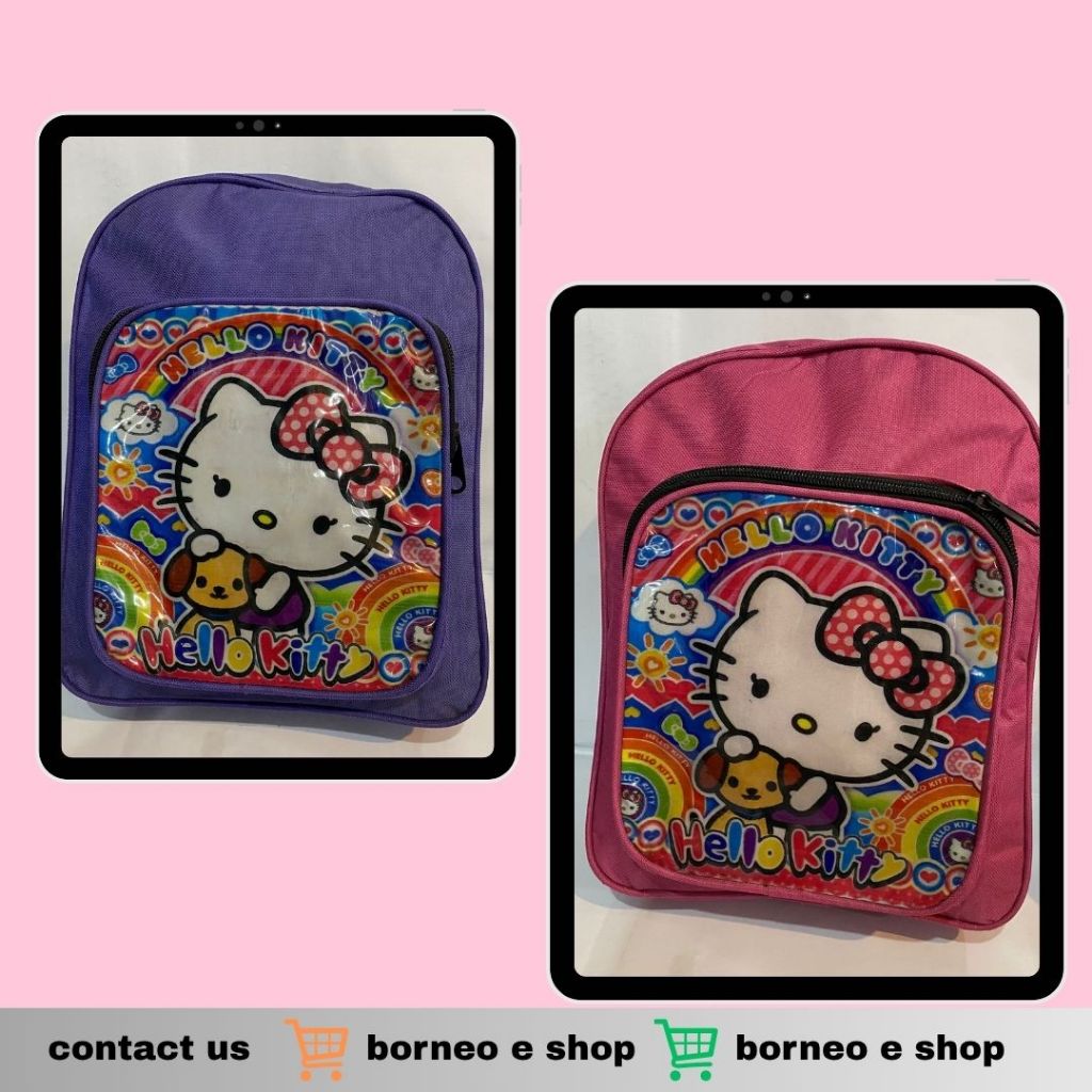 BISA COD] Tas Anak PAUD Karakter  hello kitty tren/tas sekolah Anak Sekolah Perempuan Terbaru Viral 