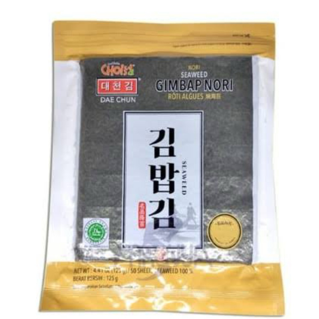 

Nori Sheet Daechun / Nori Lembar Daechun / Rumput Laut Lembaran