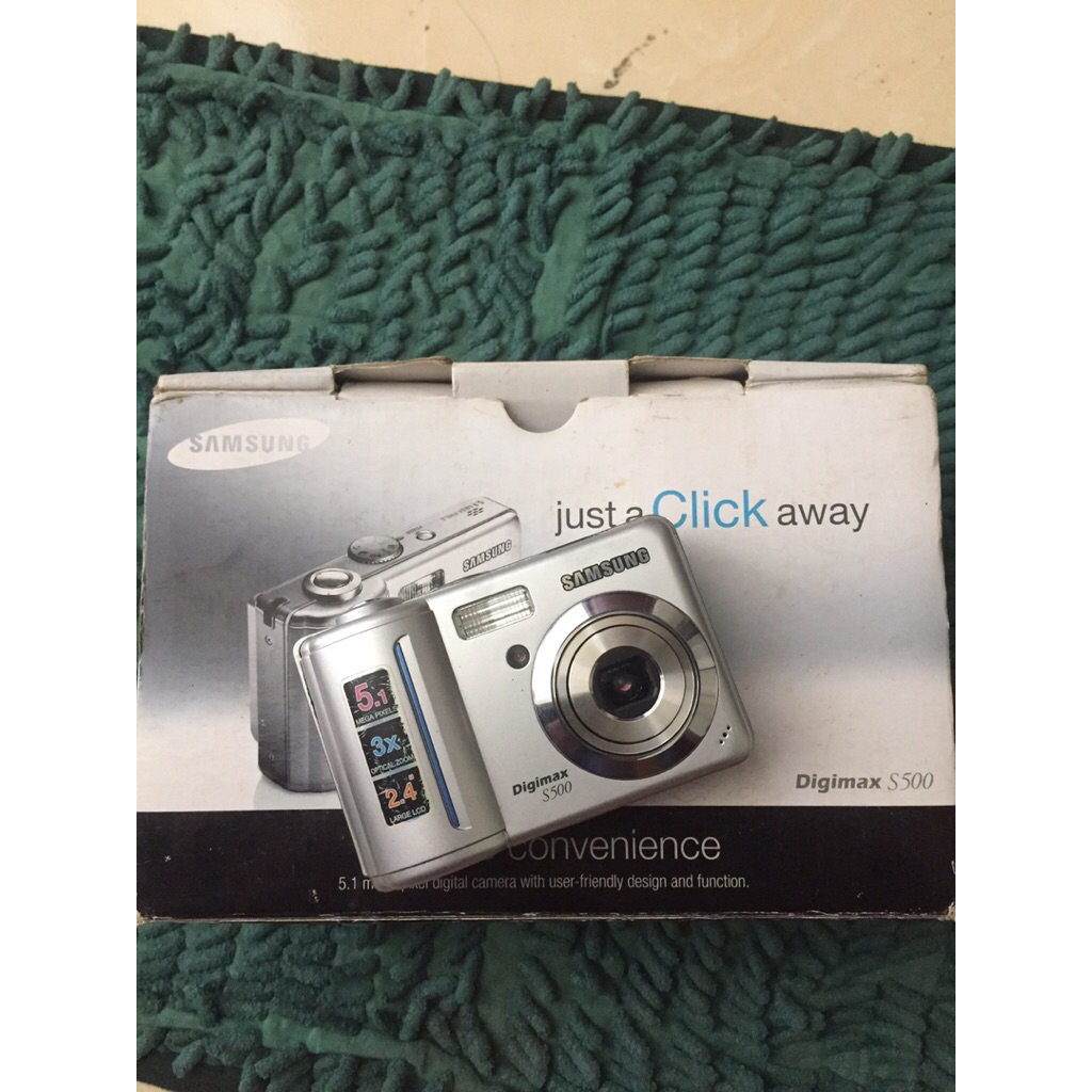 Kamera digital/digicam samsung digimax s500