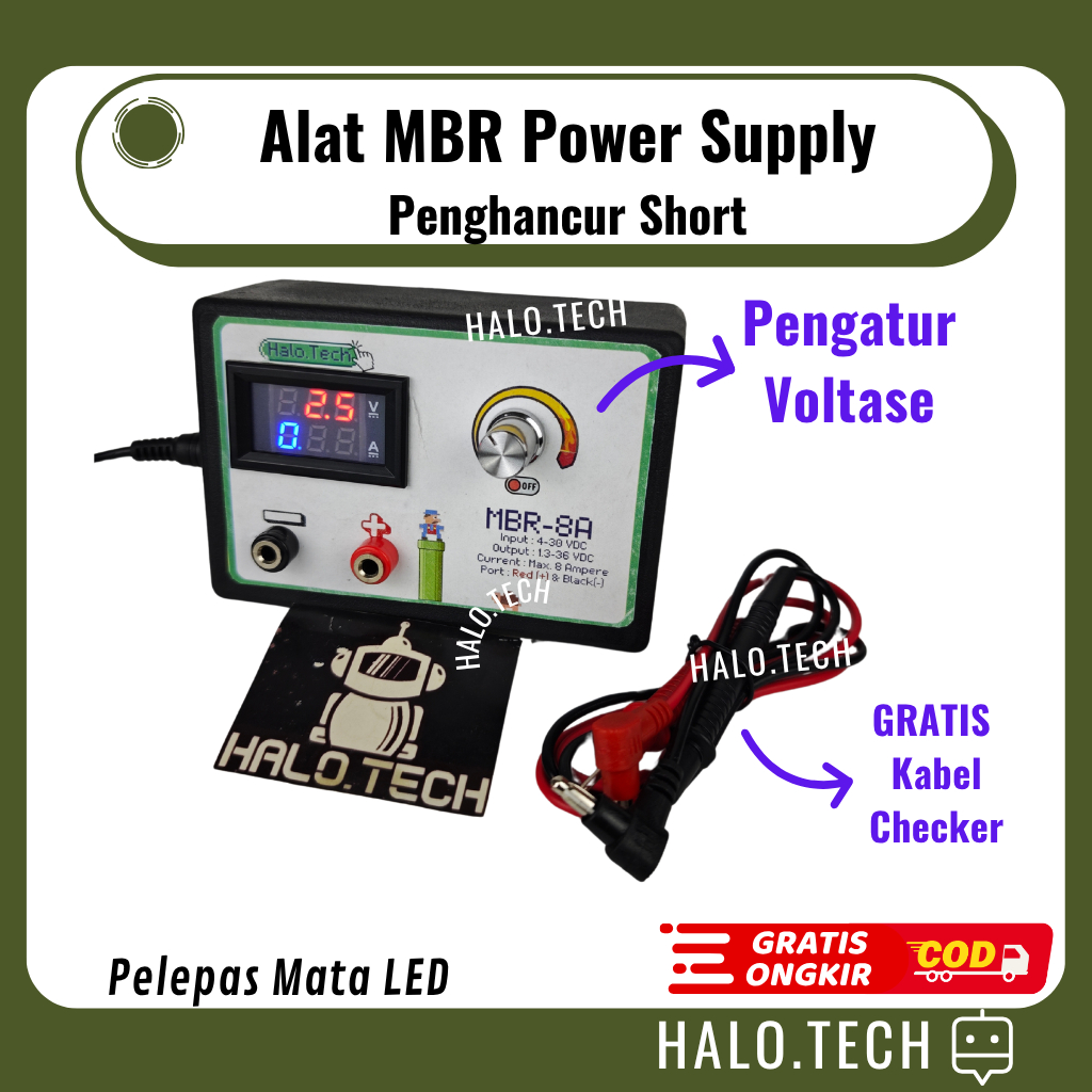 MBR 8A Short Killer Penghancur Short Circuit Power Regulator PBR 8A