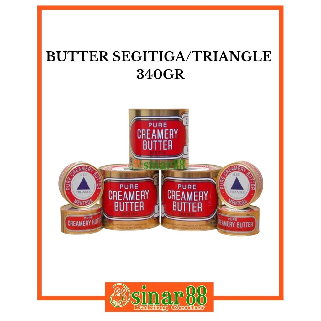 

Butter Segitiga 340gr Creamery Butter (Blue Triangle)
