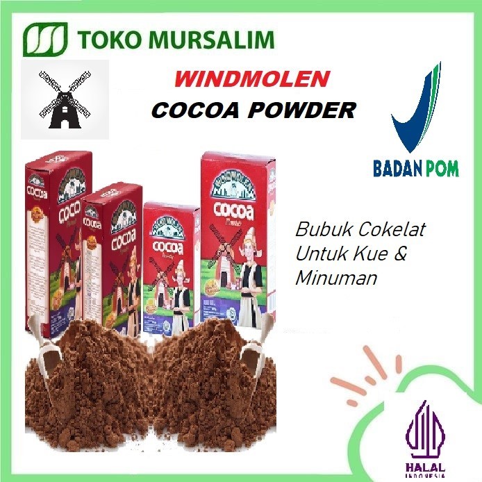 

Windmolen Cocoa Powder-Bubuk Cokelat Untuk Kue Dan Minuman