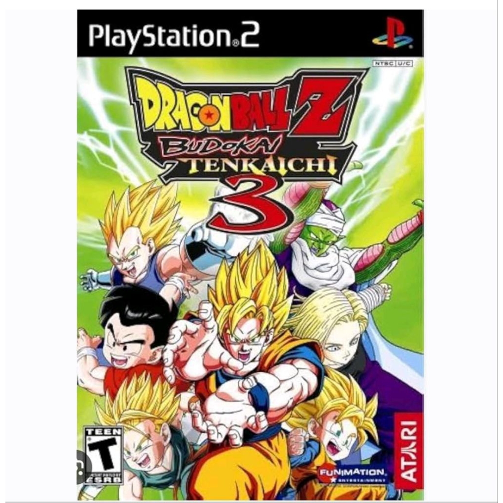 Kaset DVD Game Dragon Ball Budokai Tenkaichi 3 ps2 - Kaset game ps 2 - Kaset game ps2 original - Kas
