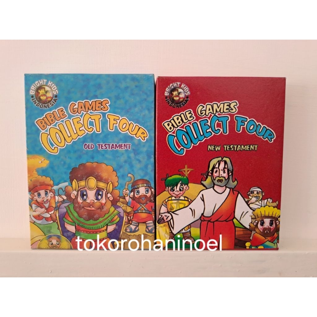 Kartu Kwartet Alkitab Inggris Sekolah Minggu