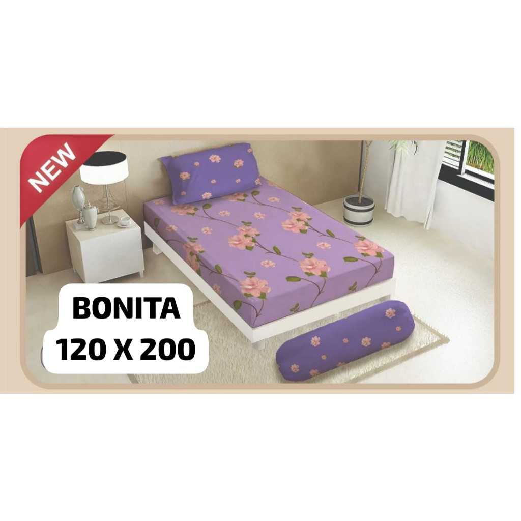 SPREI SINGLE BONITA UKURAN 120X200