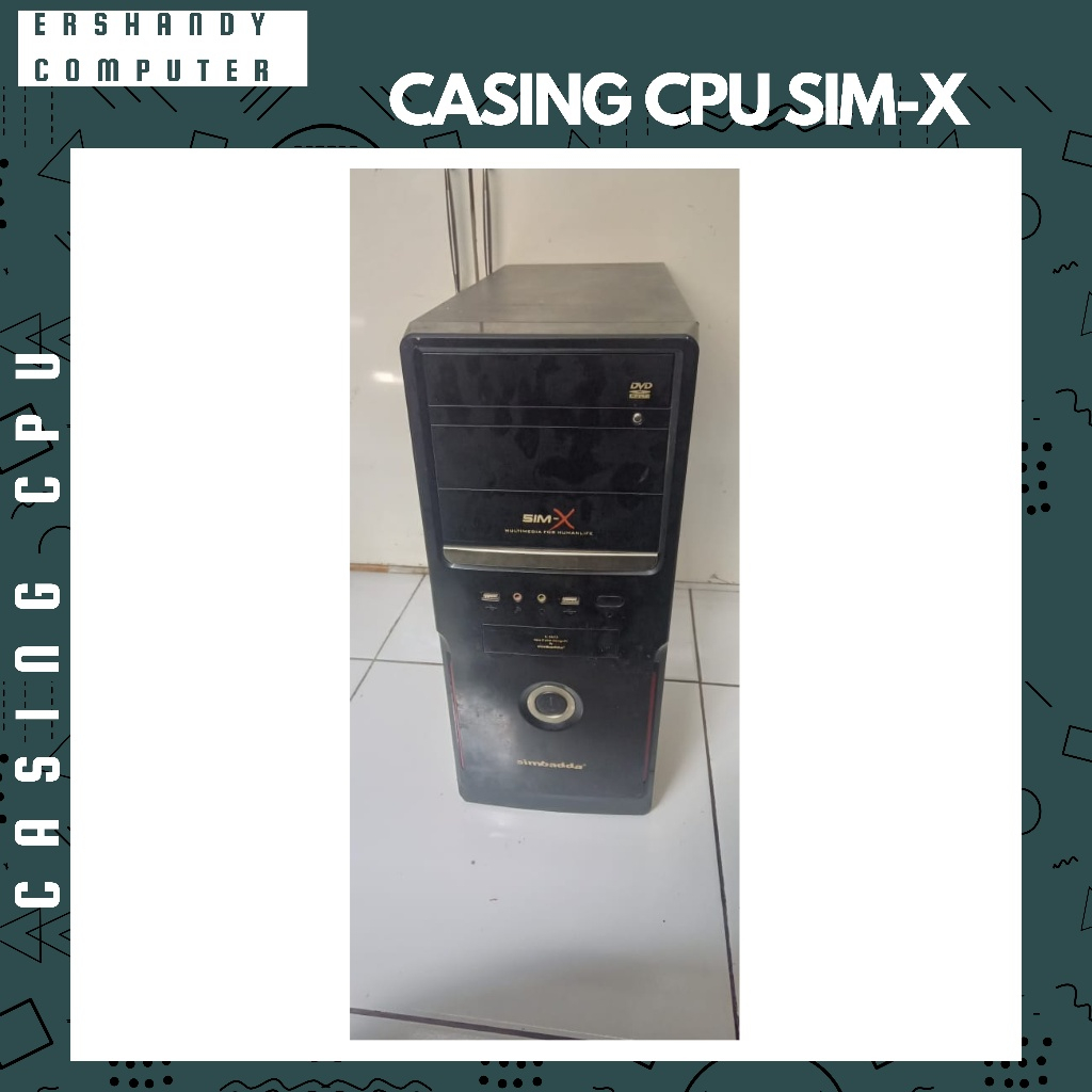 CASING CASE PC DESKTOP SIMBADDA SIM-X S-2653 - ercomp1