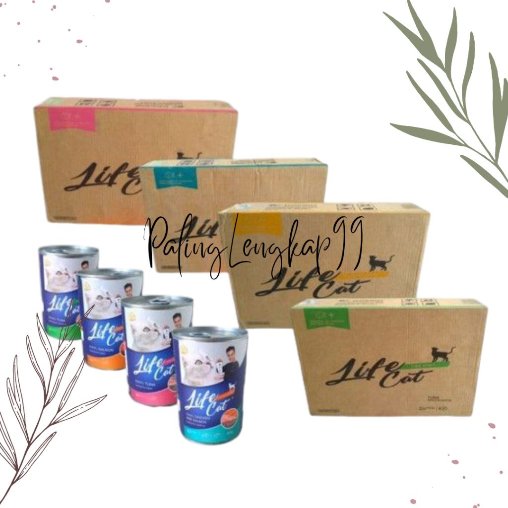 1 DUS LIFE CAT KALENG ADULT KITTEN ISI 24PCS