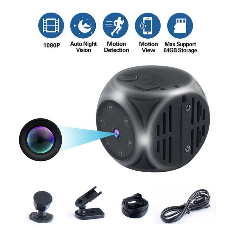 Mini Infrared Camcorder Perekam Video Deteksi Gerak Anti Maling -Promo