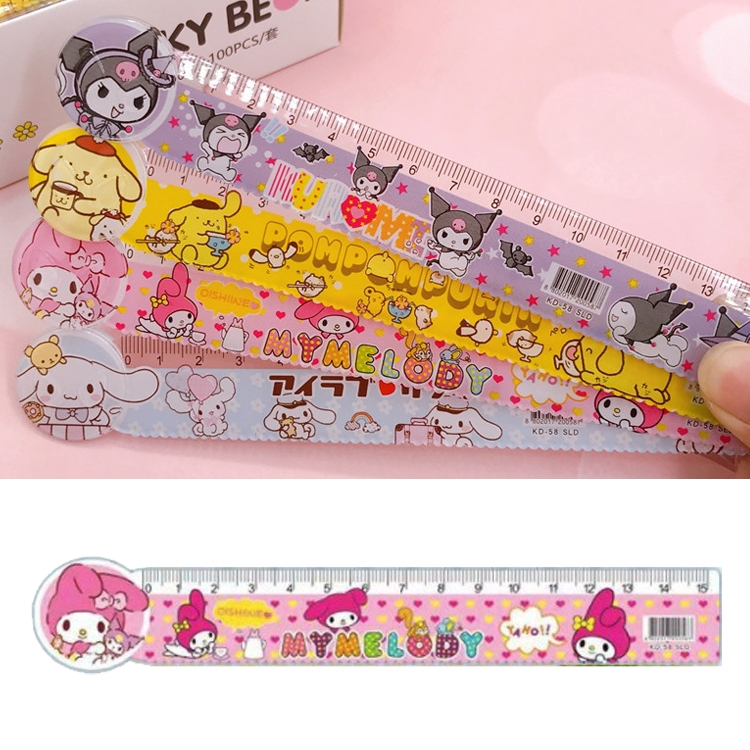 

BB Penggaris Plastik Sanri* 15cm