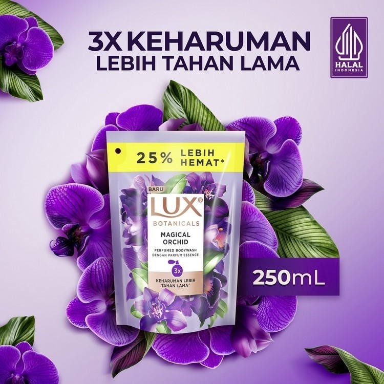 Lux Botanicals Sabun Mandi Cair Magical Orchid 250 ML