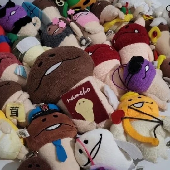 Boneka Kecil Boneka Ganci Nameko Preloved