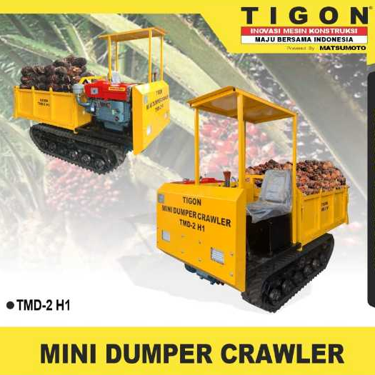 Mini Dumper Tigon 2 Ton Alat Angkut Sawit 2 ton