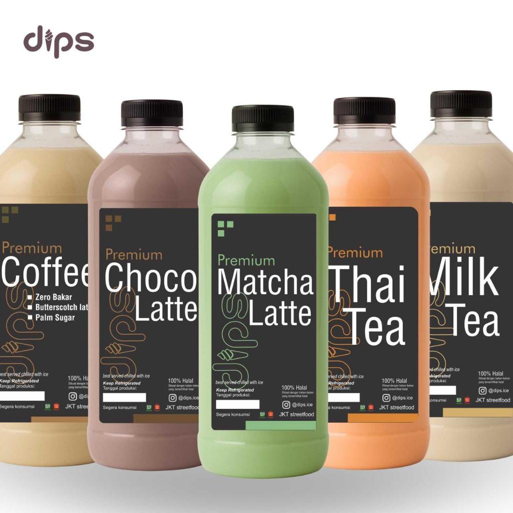 

Minuman Premium | Minuman 1 Liter | Minuman Literan | 1 Liter | Thai Tea | Milk Tea | Chocolate | Caramel | Caramel Coffee | Lychee| Pink Lemonade - By DIPS Cafe