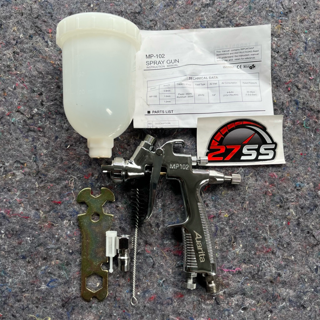 SprayGun auarita MP102  LVMP ORIGINAL